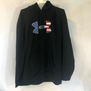 American Flag Under Armour Sweatshirt